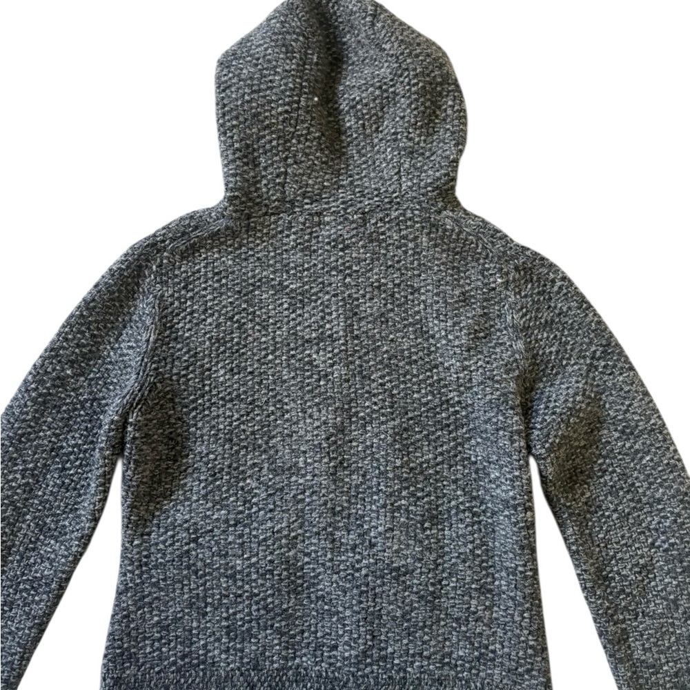 Patagonia Women's Heather Charcoal Zip Hoodie Cardigan - Picture 5 of 9